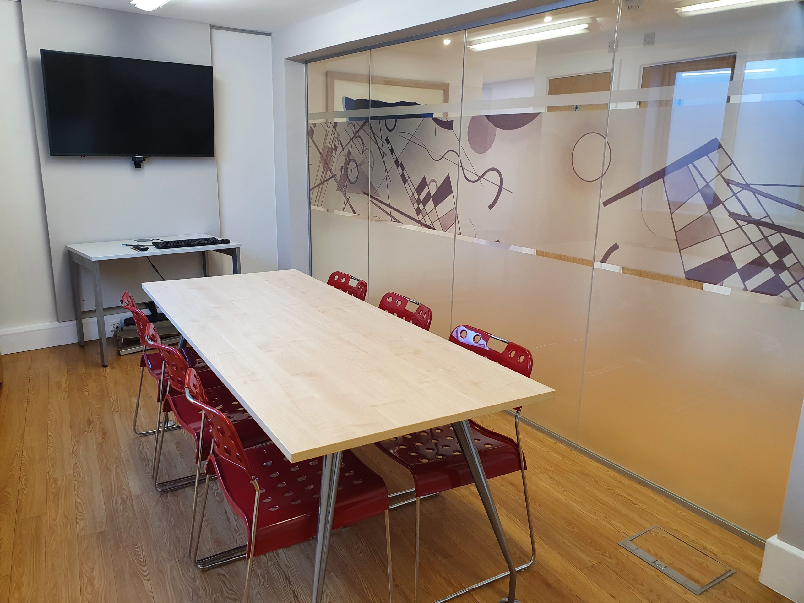 Ground floor meeting room at The Corn Works | Serviced offices in Radlett, Hertfordshire
